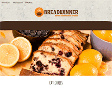 Tablet Screenshot of breadwinnerbreads.com